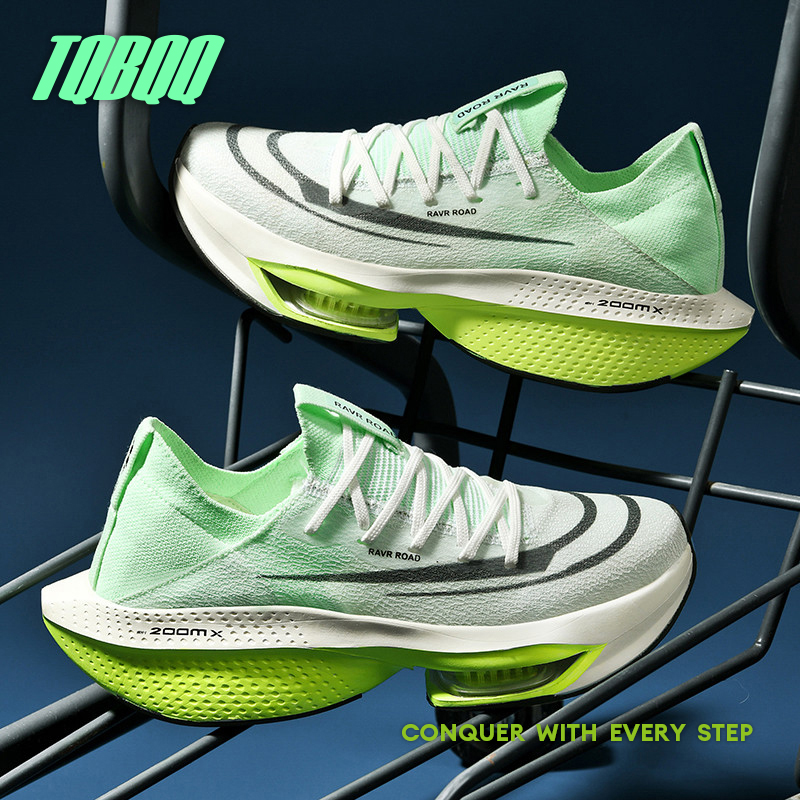Lightweight Road Running Shoes - 남녀공용 카본 플레이트 에어쿠션 러닝화, 마라톤