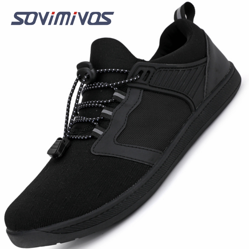 Wide Toe Box Running Sneakers - 남성 맨발 신발, 제로 드롭 미니멀리스트