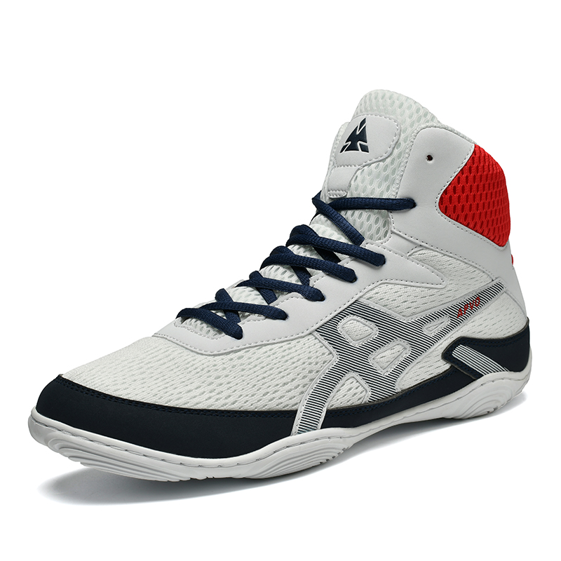 Shock Absorbing Gym Trainers - 남녀 공용 경량 레슬링 트레이닝화, 충격