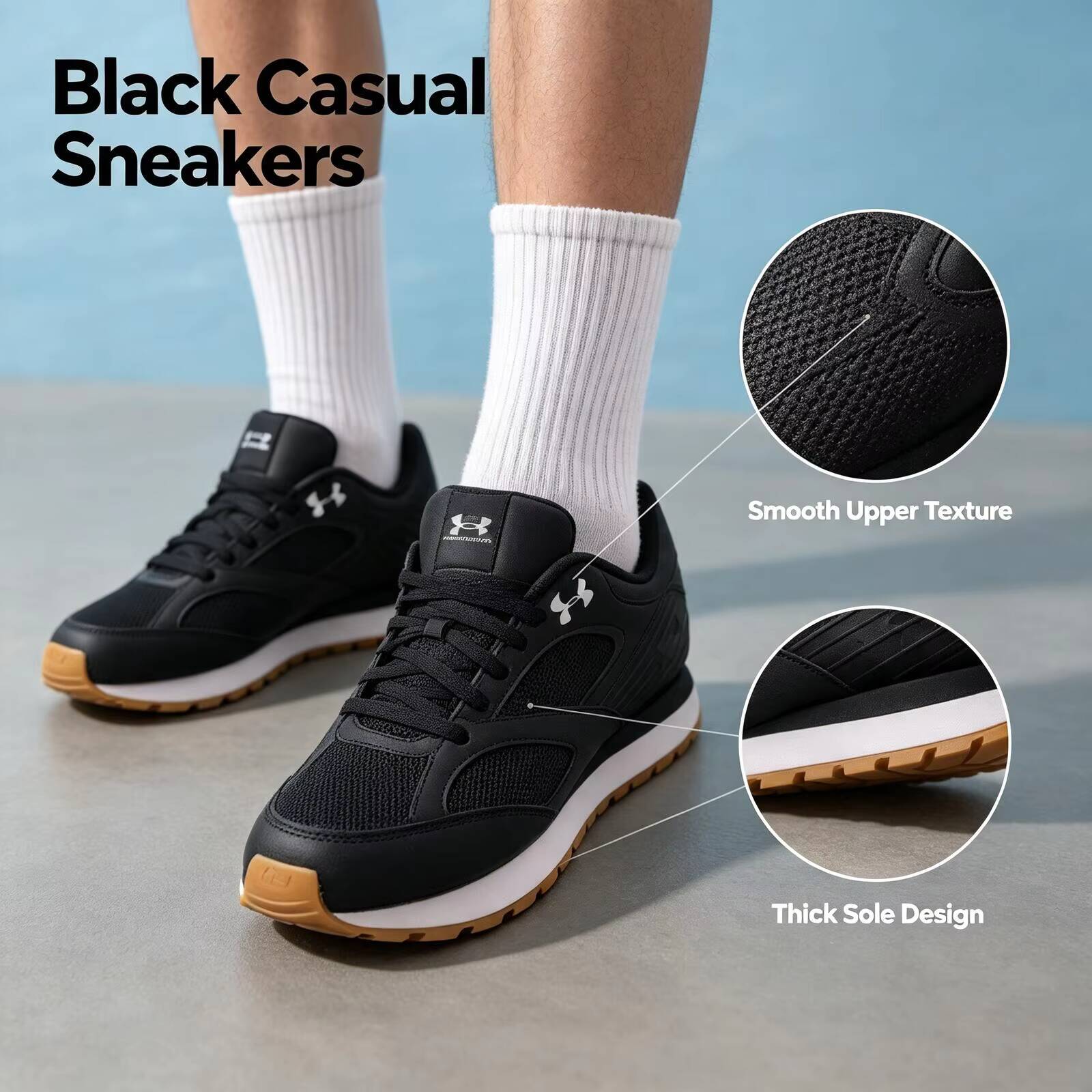 Air Cushion Jogger Shoes Men - 뉴 언더아머 조거 미니멀리스트, 다용도, 슬림핏,