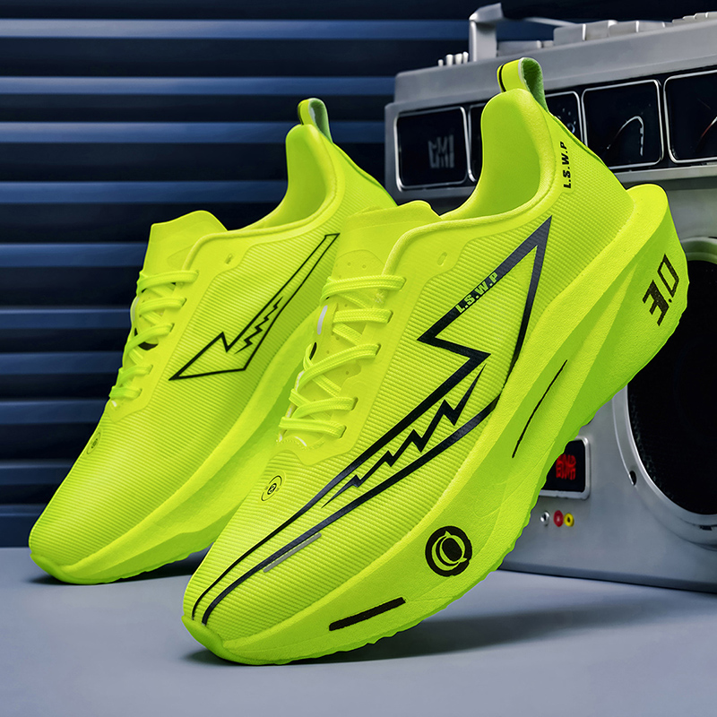 Lightweight Road Running Shoes - 남성용 러닝화, 통기성, 편안함, 충격 방지,