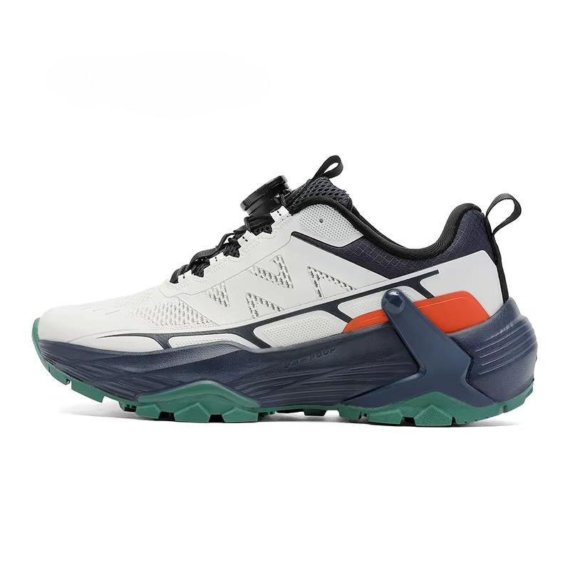 Anti Slip Trail Running Sneakers - 남성용 로터리 버클 트레일 러닝화 통기성