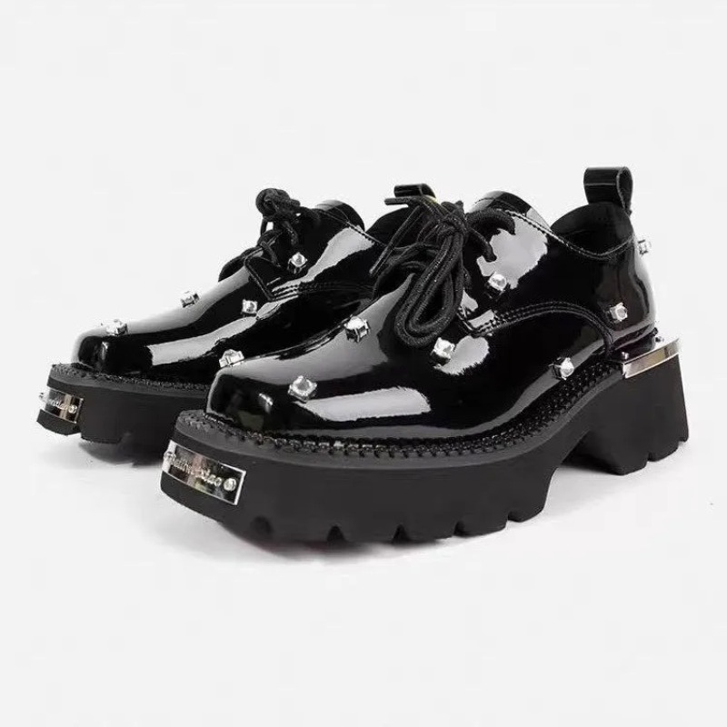 여성 로퍼 크리스탈 플랫폼 청키 메리 제인 슈즈 202 - Sneakers 리뷰 및 가격