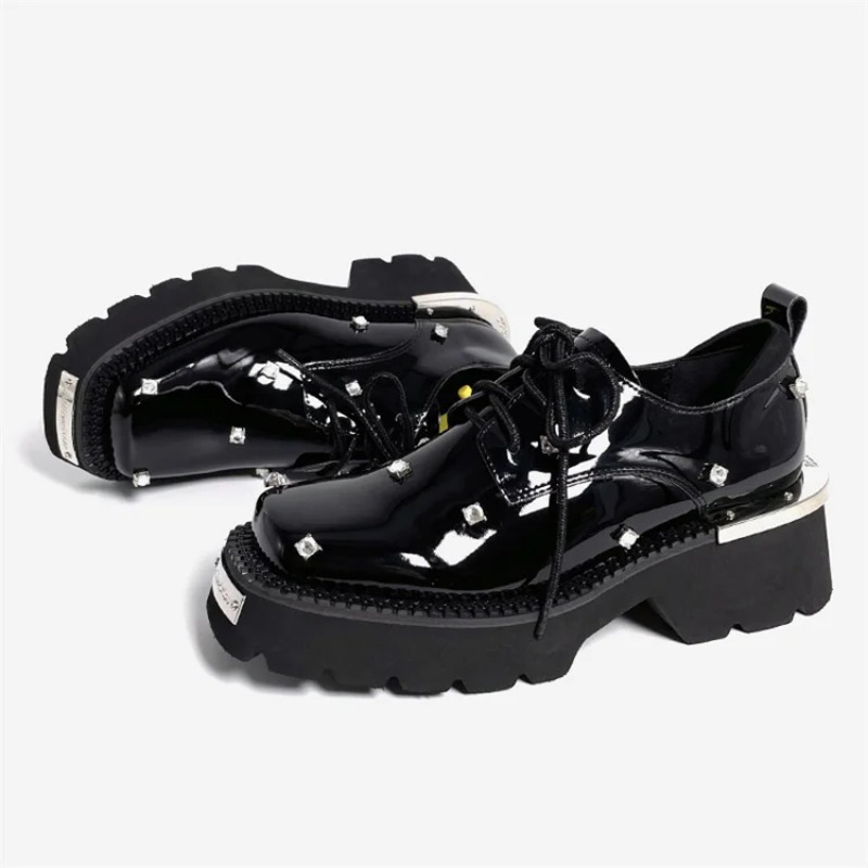 여성 로퍼 크리스탈 플랫폼 청키 메리 제인 슈즈 202 - Sneakers 리뷰 및 가격