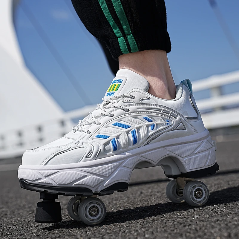 2026 유니섹스 롤러 스케이트 대형 4륜 접이식 탈부 - Running Shoes 리뷰 및 가격
