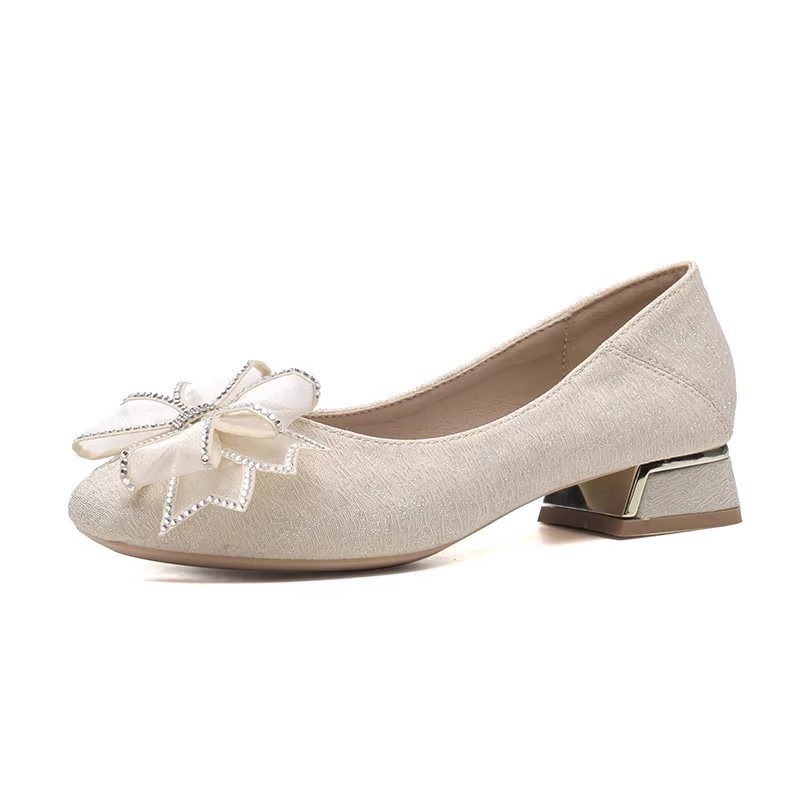 2025 여성 가을 신상 이브닝 소프트 솔 로우탑 웨딩 - Women'S Shoes 리뷰 및 가격