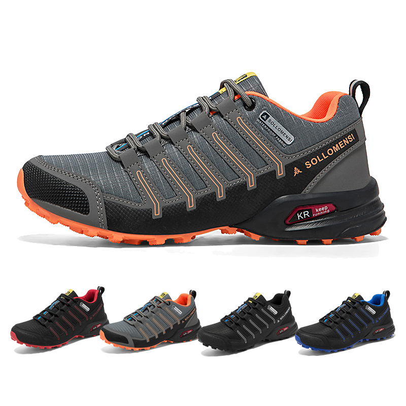 남성용 방수 하이킹 신발 야외 트레킹 스니커즈 미끄럼  - Anti Slip Trail Running Sneakers 리뷰 및 가격