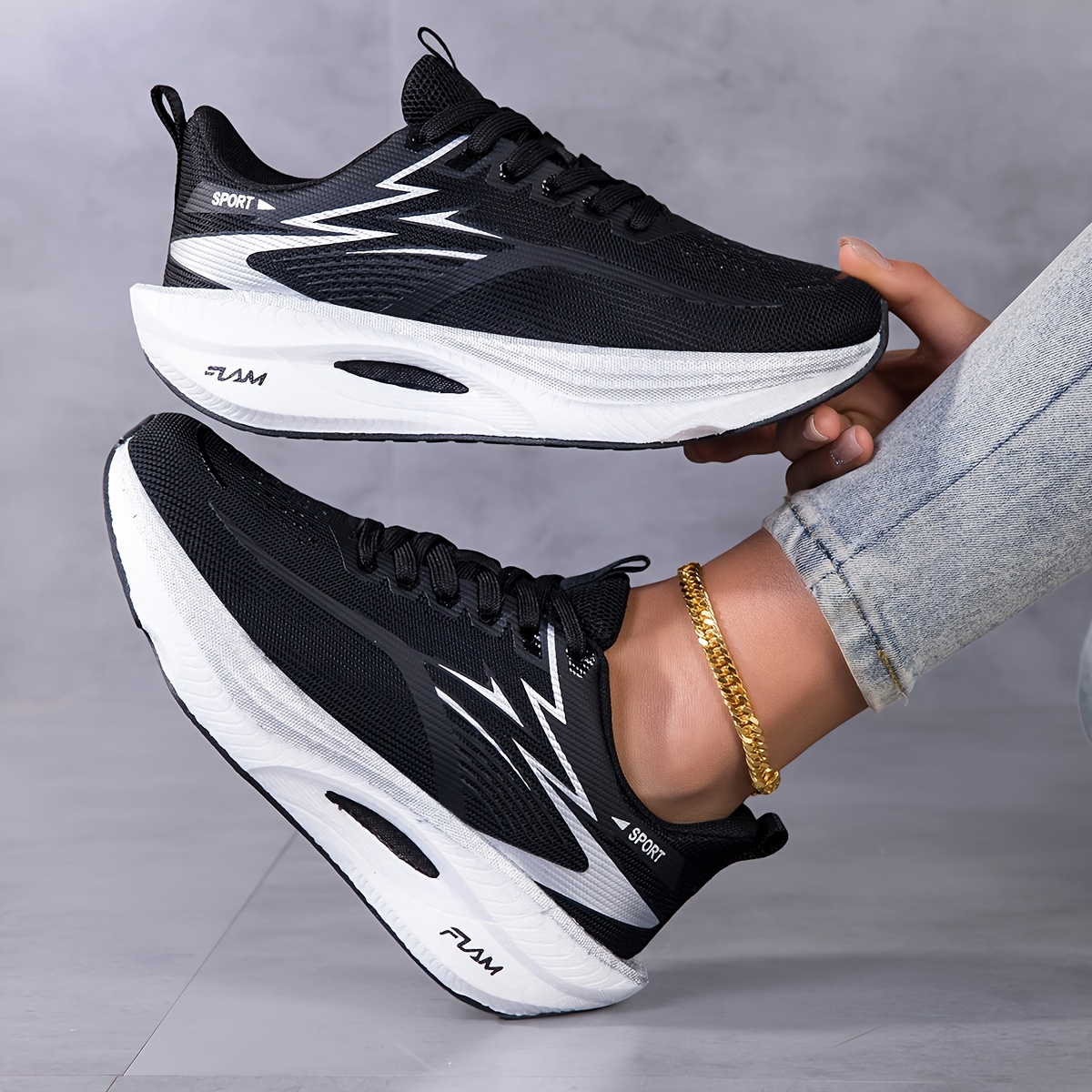 여성 스니커즈 신발 통기성 좋은 가벼운 러닝화 미끄럼  - Breathable Mesh Athletic Shoes 리뷰 및 가격