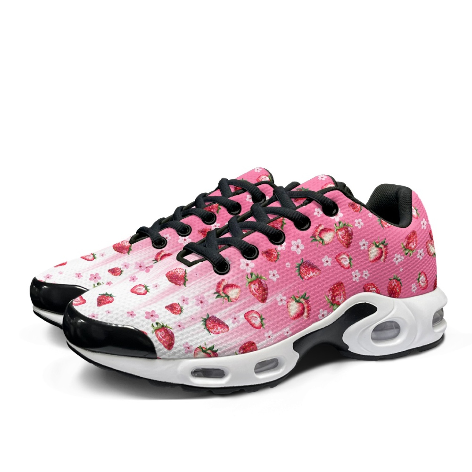 PENSTROLL 딸기 꽃무늬 에어쿠션 테니스 스니커즈 - Air Cushion Jogger Shoes Men 리뷰 및 가격