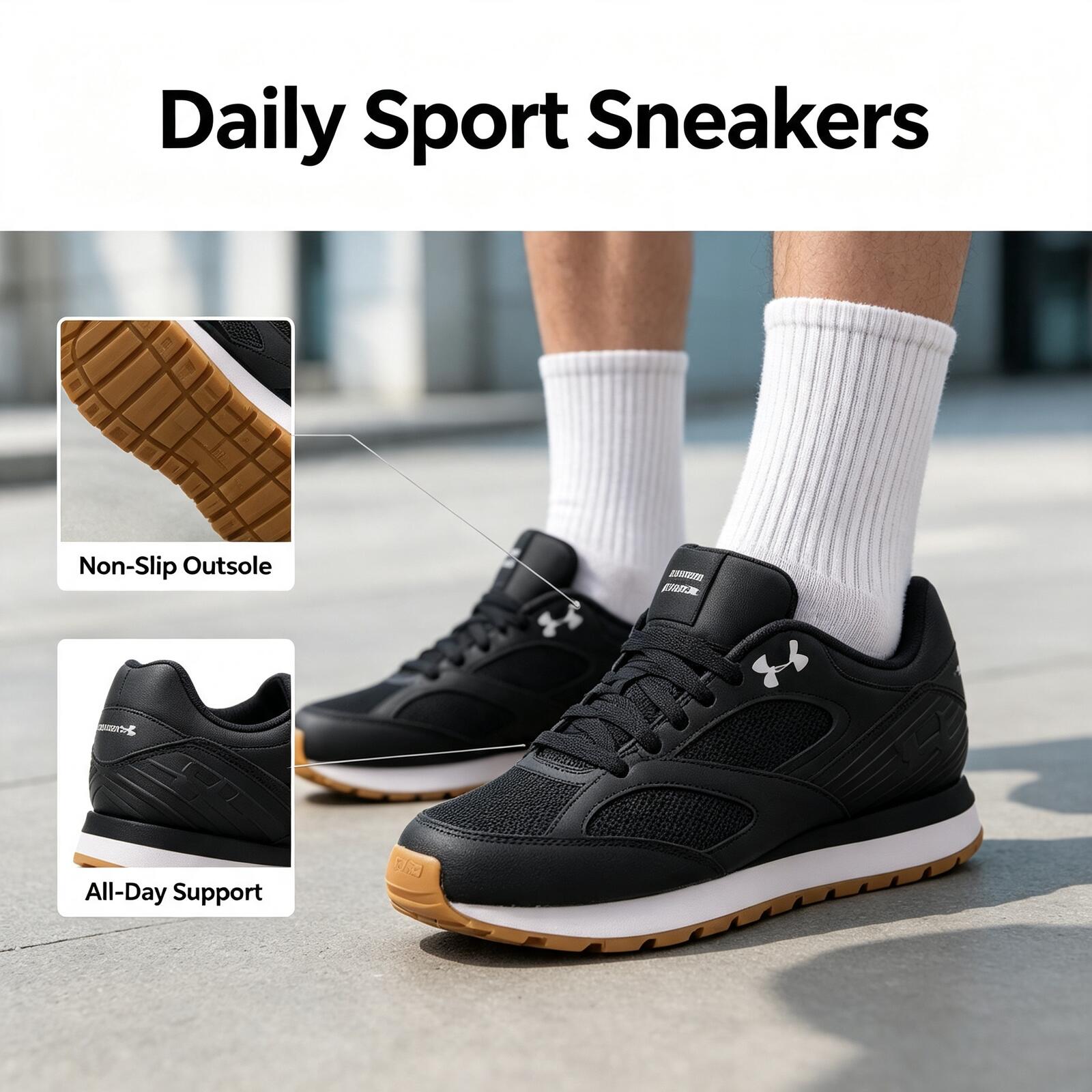 언더아머 조거 미니멀리스트, 다용도, 슬림핏, 가볍고  - Air Cushion Jogger Shoes Men 리뷰 및 가격