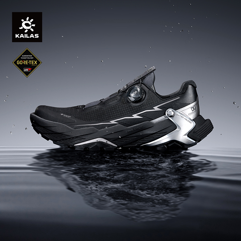 KAILAS FUGA BLACK SOLITUDE DU  - Waterproof Goretex Running Shoes 리뷰 및 가격