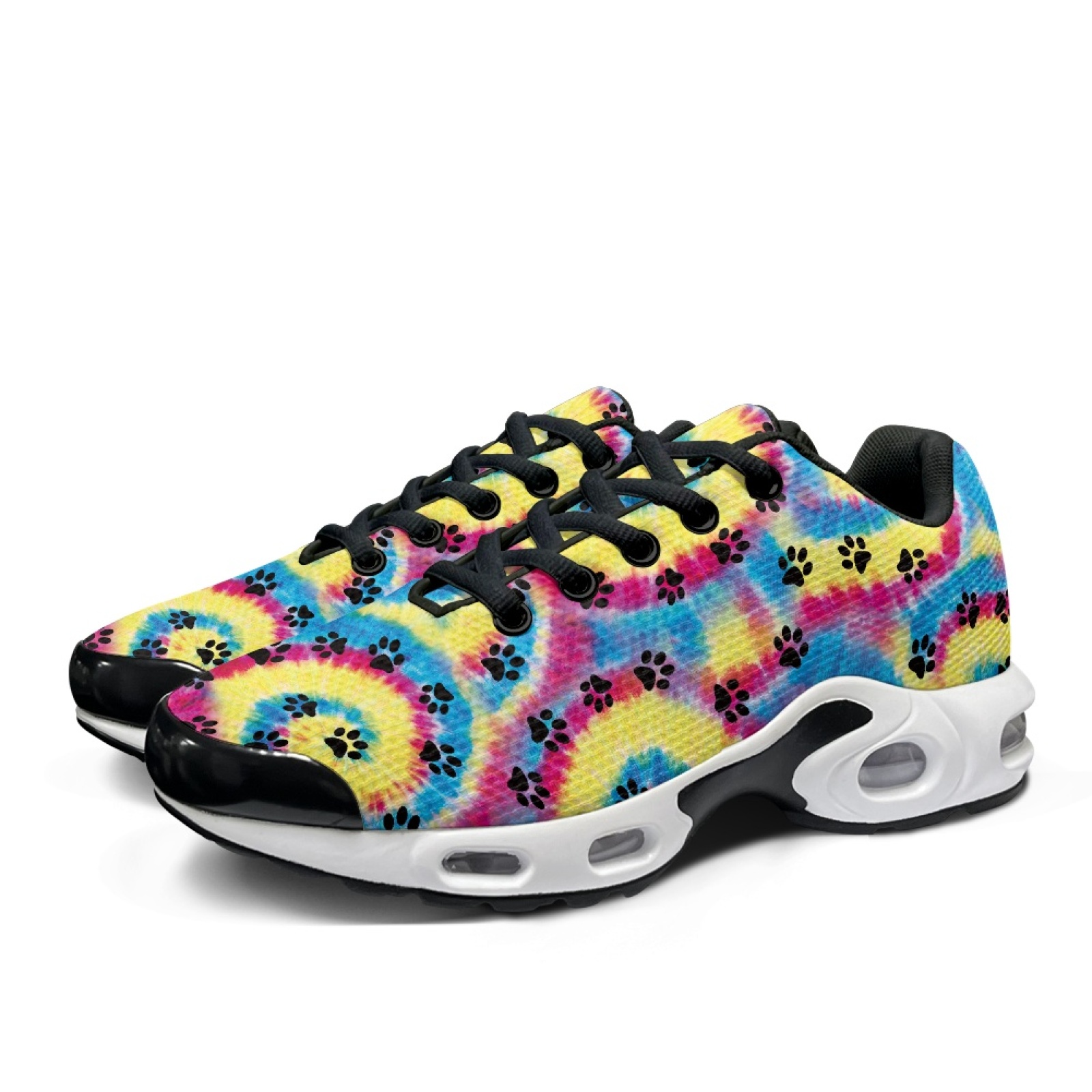 펜스트롤 타이다이 발자국 무늬 충격흡수 러닝 메쉬 조거 - Air Cushion Jogger Shoes Men 리뷰 및 가격